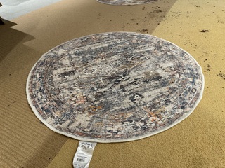 Karpet, meerkleurig, doorsnee 120 cm